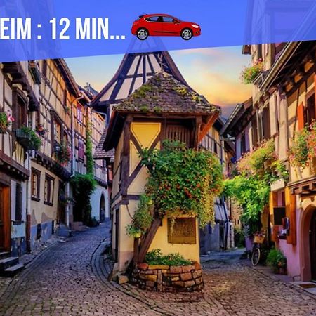 Le Blue St Leon : 2 Pieces Cozy Lit King Size Wifi Daire Colmar Dış mekan fotoğraf
